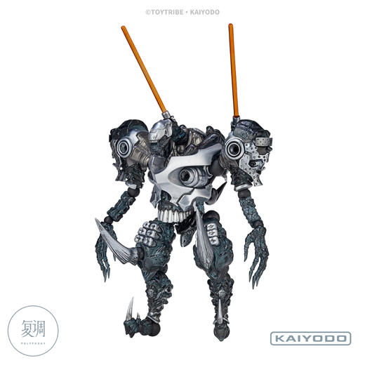 海洋堂 骷髅斯巴达 Shadows from Outer Space  内藤泰弘 手办 摆件 潮玩 商品图3