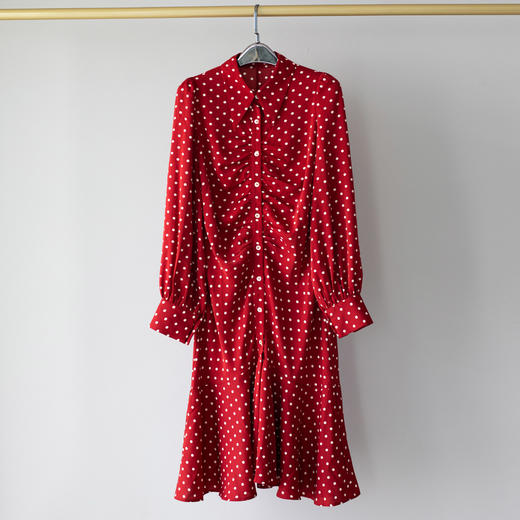 红色波点鱼尾裙 商品图5