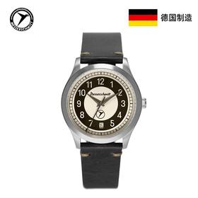 新品德国Messerschmitt梅塞施密特 复古风格石英表KR201-S