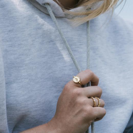 北京仓｜ Monsieur-Joseph-守护 印章 戒指［法国设计师］ 商品图0