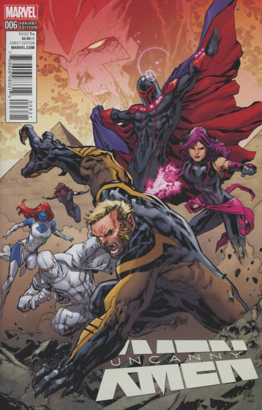 非凡X战警 主刊 Uncanny X-Men V4 (2016) 变体 商品图5