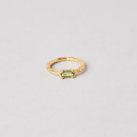 北京仓｜ Monsieur-Marius-绿色碧玺 戒指［法国设计师］