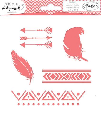 【法国Aladine】创意模板—民族 商品图0