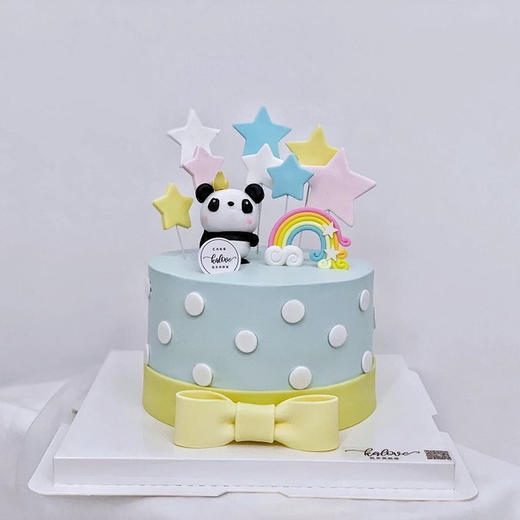 彩色星星可爱熊猫款 商品图0