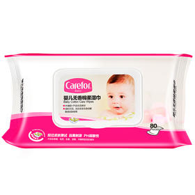 爱护婴儿无香棉柔湿巾80片（翻盖装）CFB281