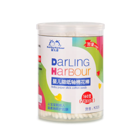 蜜儿港婴儿细纸轴棉花棒160+30MJ033#