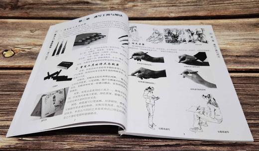 美术入门基础教程 速写起步 初学者画画零起步学素描绘画临摹画册静物石膏几何体人物头像临摹范本美术铅笔画速写手绘技法 商品图4