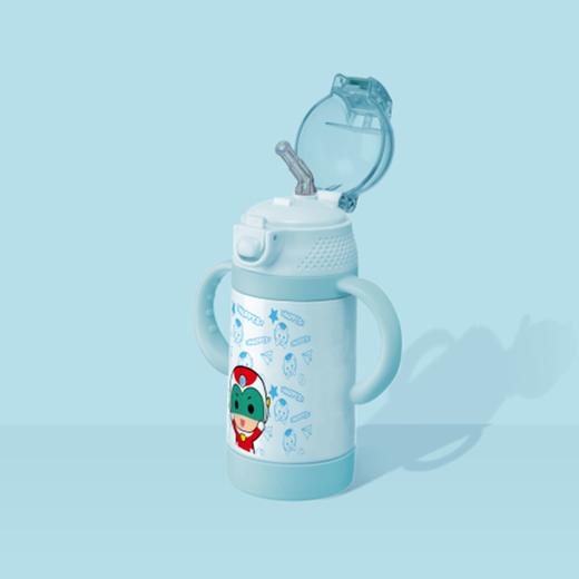 蜜儿港儿童不锈钢吸管保温水杯245ML\MB026#(开心超人) 商品图1
