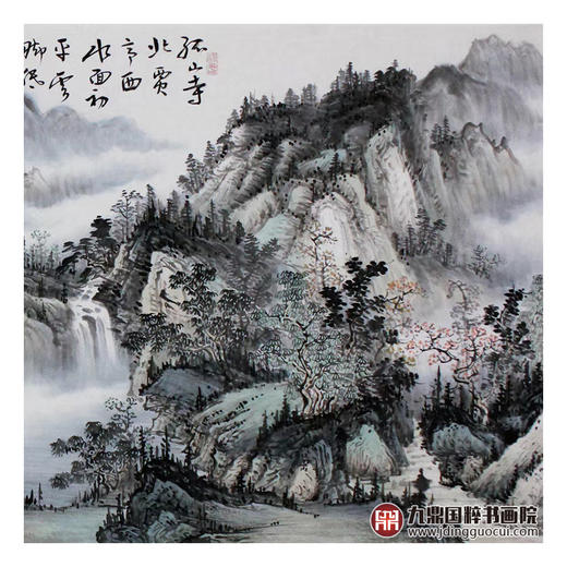 高云鹏《钱塘湖春行》68*178cm 山水横幅作品 办公室/客厅挂画 商品图4