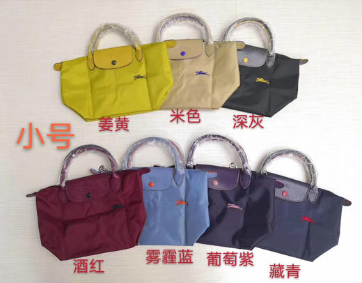 原单法国LongChamp手提包小号短柄刺绣饺子包手提小包 商品图7