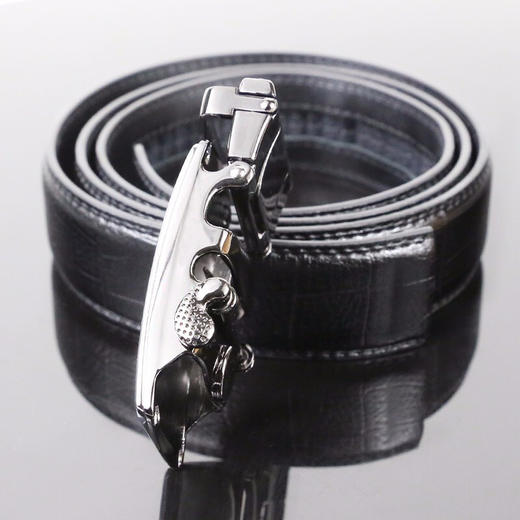 强人际华3515专柜自动扣男士商务休闲腰带 商品图4