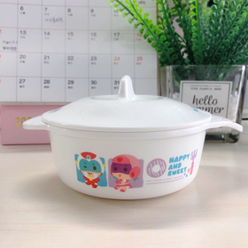 蜜儿港开心超人手把盖碗MB2722K#