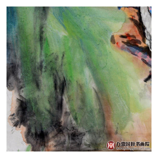 赵金文《苗寨姑娘作品》68*68cm 人物斗方作品 茶室/客厅挂画 商品图5