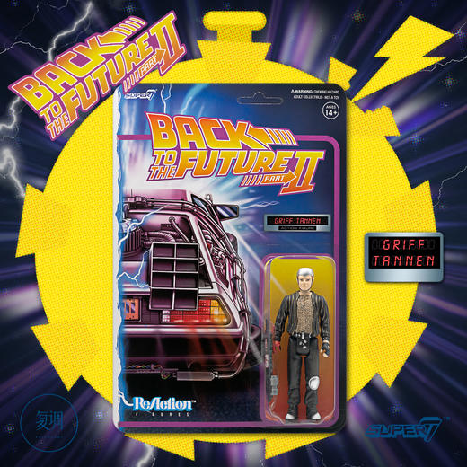 Super7  回到未来 挂卡系列1 复古 潮玩 摆件 Back to the Future 2 商品图6