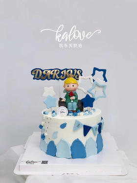 小王子周岁生日蛋糕