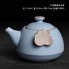 开片汝窑茶壶单壶大号陶瓷过滤家用单个功夫茶手抓壶冰裂创意日式 商品缩略图5