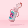 蜜儿港儿童不锈钢吸管保温水杯300ML\MB027#(开心超人) 商品缩略图0