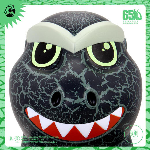 Kidrobot 哥斯拉 1954 夜光裂痕版 Godzilla 摆件 潮玩 复古 商品图5