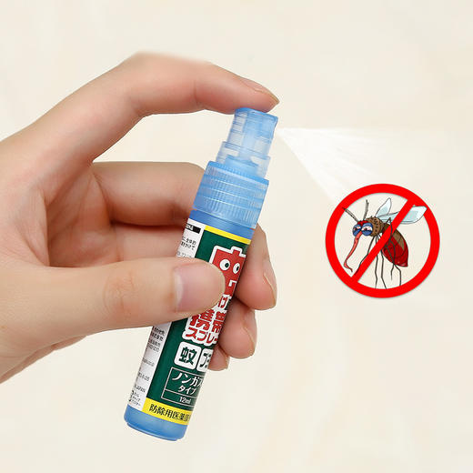 日本 驱虫喷雾孕妇儿童去痱止痒防蚊液户外随身消毒杀菌驱蚊液 商品图1