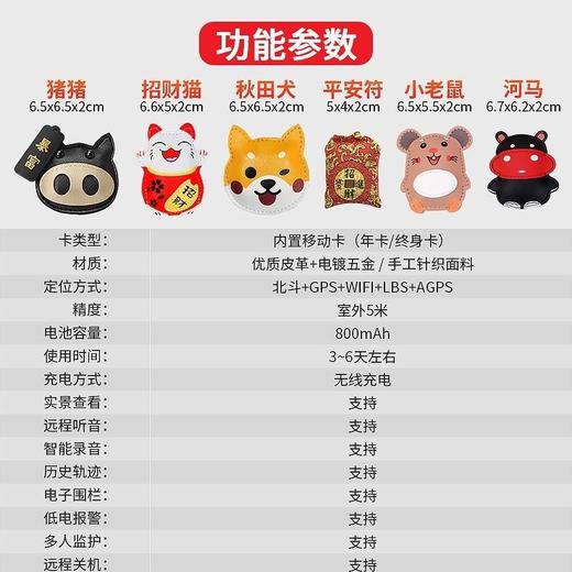 智能定位防走失钥匙扣 商品图8