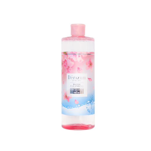 日本朵莉姿敏樱花版卸妆水300ml温和清洁眼唇DERIZUM卸妆液 商品图1