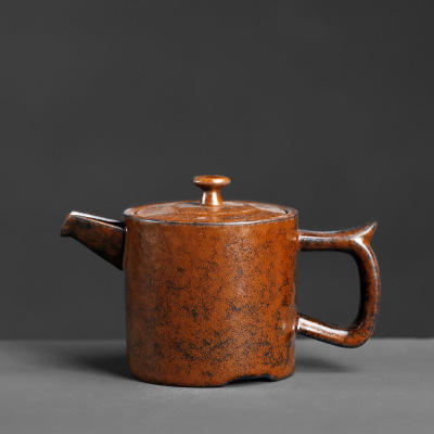 粗陶正把壶单壶泡茶的茶壶单个陶瓷功夫茶家用中式办公室红茶茶具 商品图2