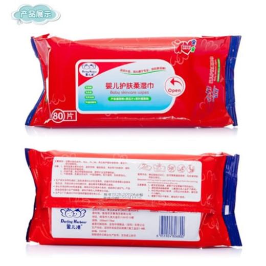 蜜儿港婴幼儿护肤柔湿巾80S#HH019 商品图1