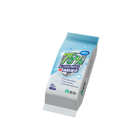 极货75%乙醇湿巾独立10片