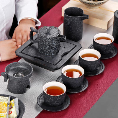 粗陶正把壶单壶泡茶的茶壶单个陶瓷功夫茶家用中式办公室红茶茶具 商品图3