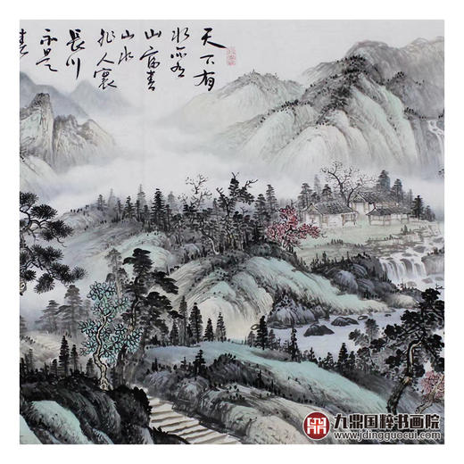 高云鹏《山水作品》68*178cm 山水横幅作品 办公室/客厅挂画 商品图4