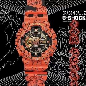 卡西欧龙珠z 联名款联名款以大尺寸外观的“ GA-110”为基础，并在整体设计中表达了“七龙珠Z”的世界观。