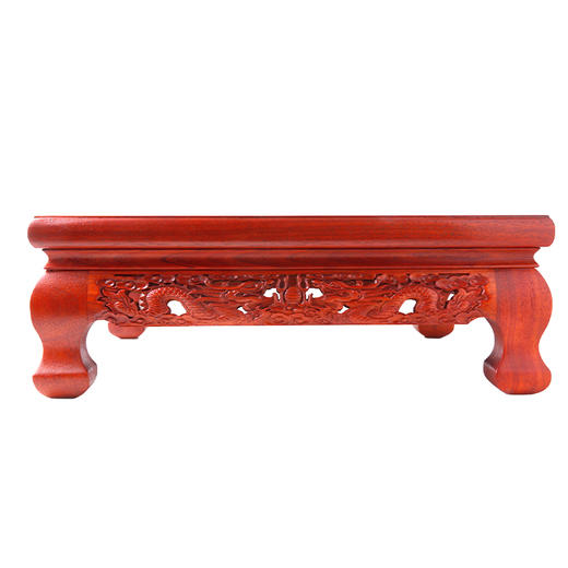 实木雕龙棋墩 商品图2