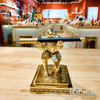 法国雄狮 金骑士笔架 锌铜合金执行官骑士笔座 笔插 创意笔筒笔托笔座桌面盔甲英雄笔架 商品缩略图1
