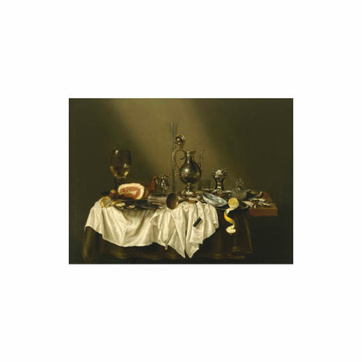 懂窝｜马其顿前夜 Banquet Piece with Ham 装饰画 Picture 商品图0