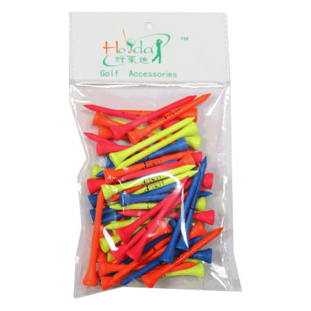 Linn Holiday荧光色中木Tee（50支装）球钉 商品图1