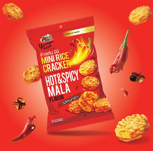 泰国 Younger Farm泰青农场咸蛋芥末香脆米饼网红休闲零食60g 商品图3