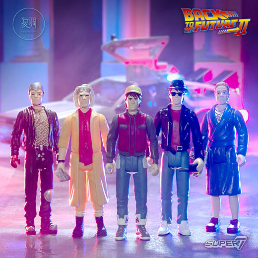 Super7  回到未来 挂卡系列1 复古 潮玩 摆件 Back to the Future 2 商品图0