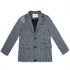 【自带高贵气质】复古格纹西服外套 穿上立马彰显干练气质 遮肉显瘦 V字西装领显得颈部格外修长 商品缩略图4