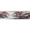 高云鹏《万山红遍》100*360cm 山水横幅作品 办公室/客厅挂画 商品缩略图1