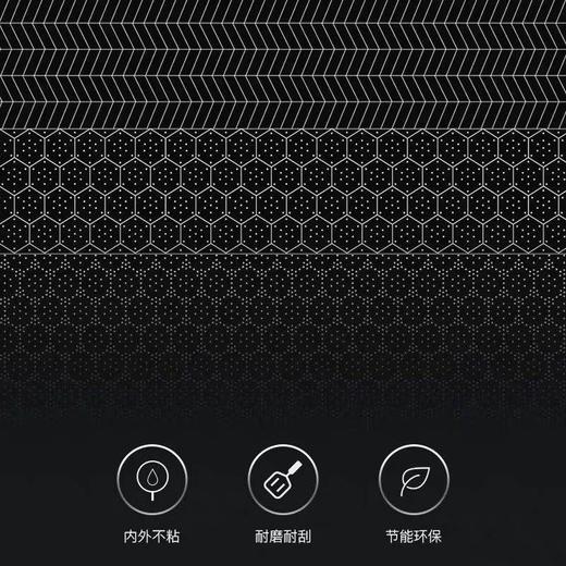 欧乐菲米力士蜂巢316不锈钢炒锅全面屏32cm 商品图3