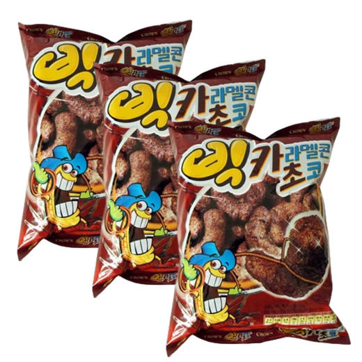 [묶음]크라운 빅카라멜콘초코58g*3 商品图0