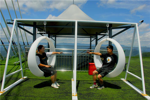 千岛湖沪马探险乐园！玻璃栈道+彩虹滑道+高空缆车一票通 商品图2