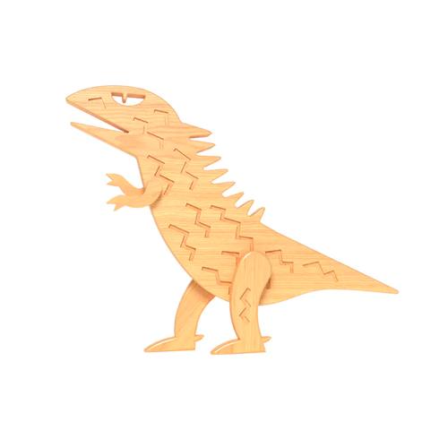 有赞萌宠 — 木质霸王龙 商品图0