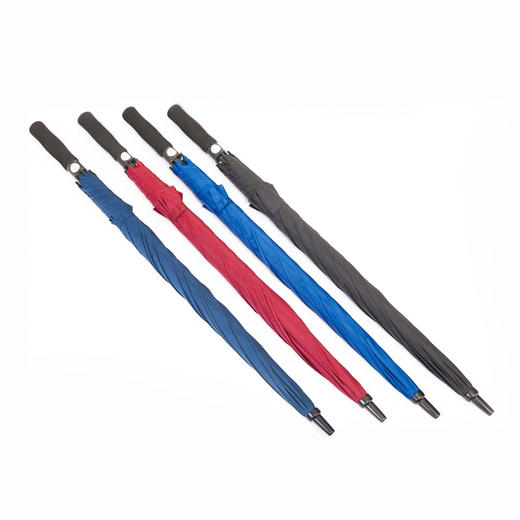 简约绅士高尔夫伞 加大号男女晴雨两用 纤维骨加固防风雨伞 商务迎宾专用大雨伞 商品图3