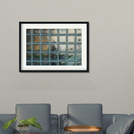 懂窝｜蓝色马赛克 Blue mosaic 装饰画 Picture 商品图2