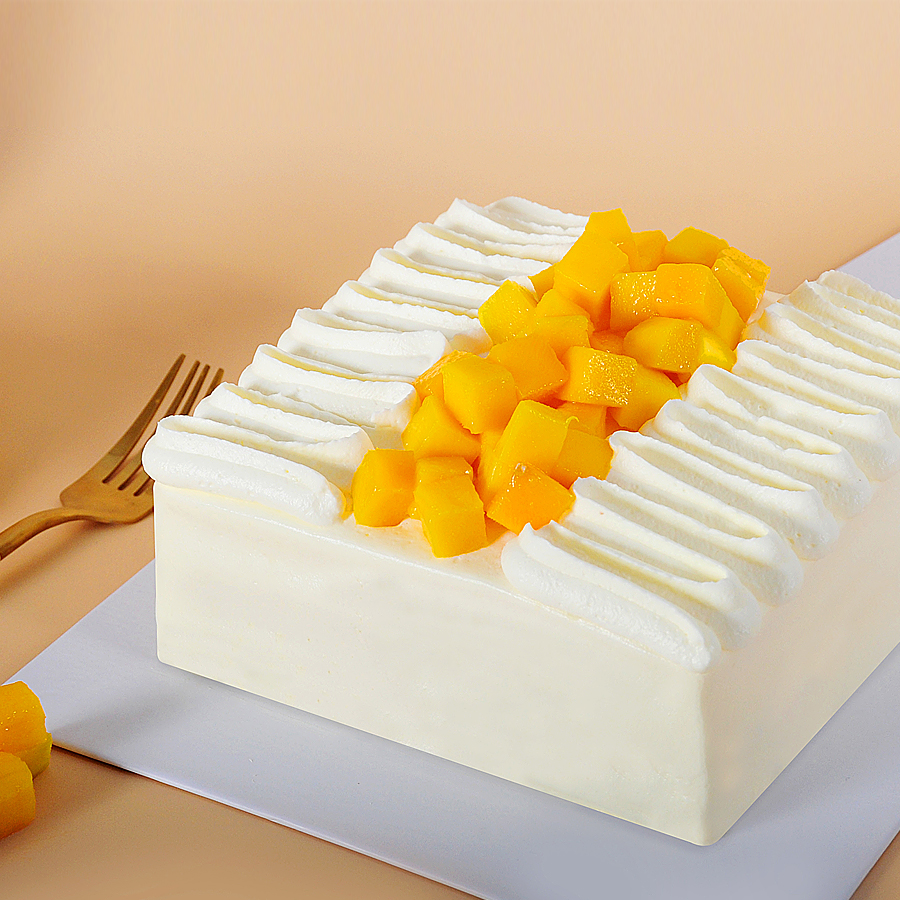 mango light milk 鲜甜芒果碰撞奶油,好心情自然来 - focus法滋蛋糕