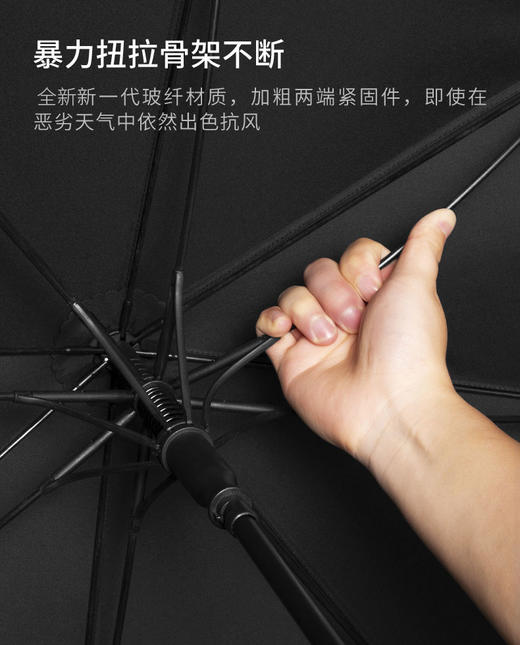 ★韩国原单皮尔卡丹商务半自动晴雨伞 商品图2