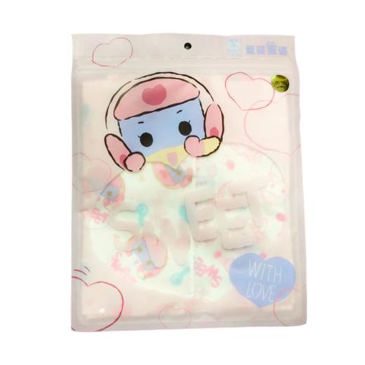 爱婴蜜语开心超人全棉澡巾(2条装)AF105#26*38 商品图0