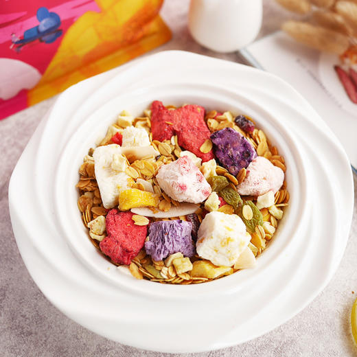 王饱饱 酸奶果然多烘培水果麦片520g 商品图10
