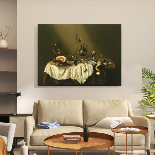 懂窝｜马其顿前夜 Banquet Piece with Ham 装饰画 Picture 商品图1